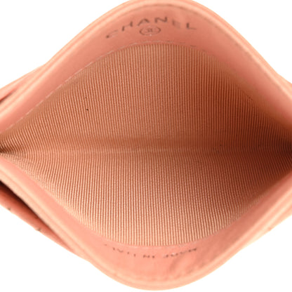 Chanel Lambskin Quilted Card Holder Light Pink 5 of 11