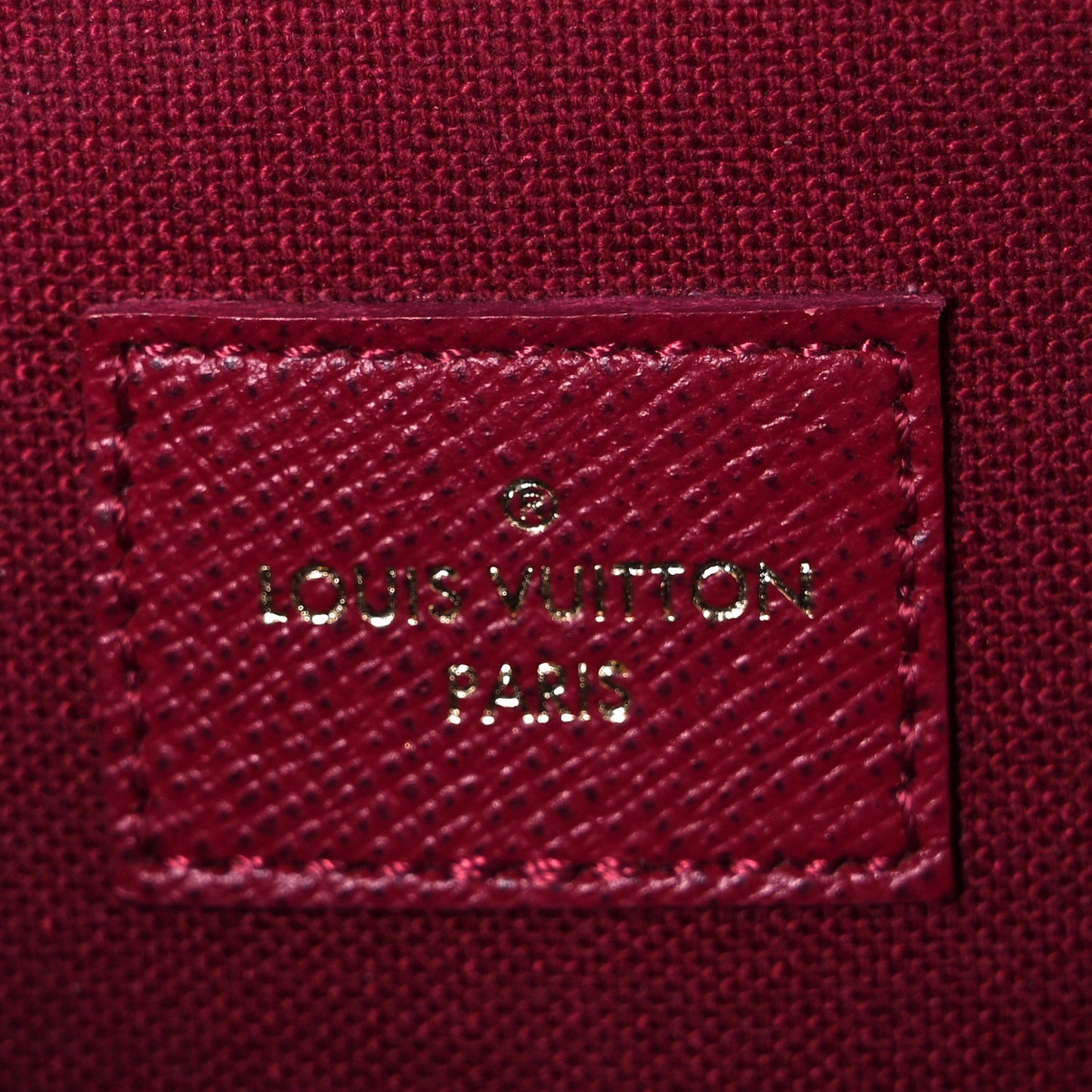 Monogram Pochette Felicie Chain Wallet Fuchsia