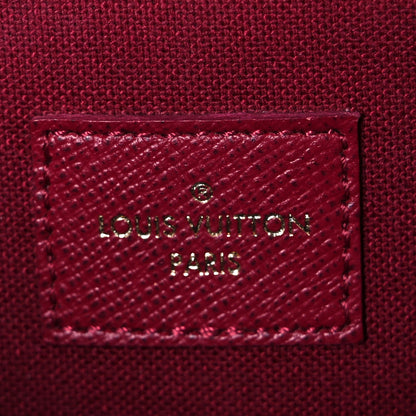 Louis Vuitton Monogram Pochette Felicie Chain Wallet Fuchsia 8 of 9