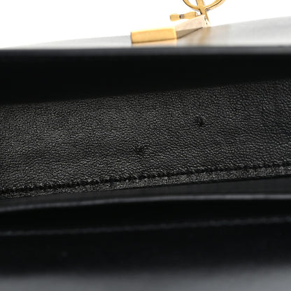 Saint Laurent Box Calfskin Mini Voltaire Shoulder Bag Black 5 of 10