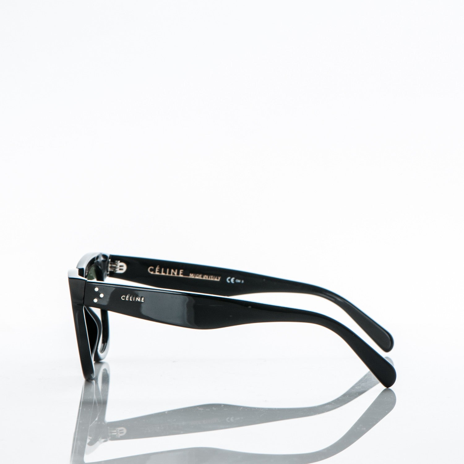 Celine Radical Sunglasses CL 41057/S Black 2 of 6