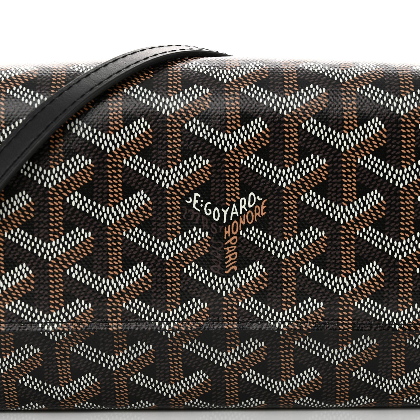 Goyardine Varenne Continental Wallet Black