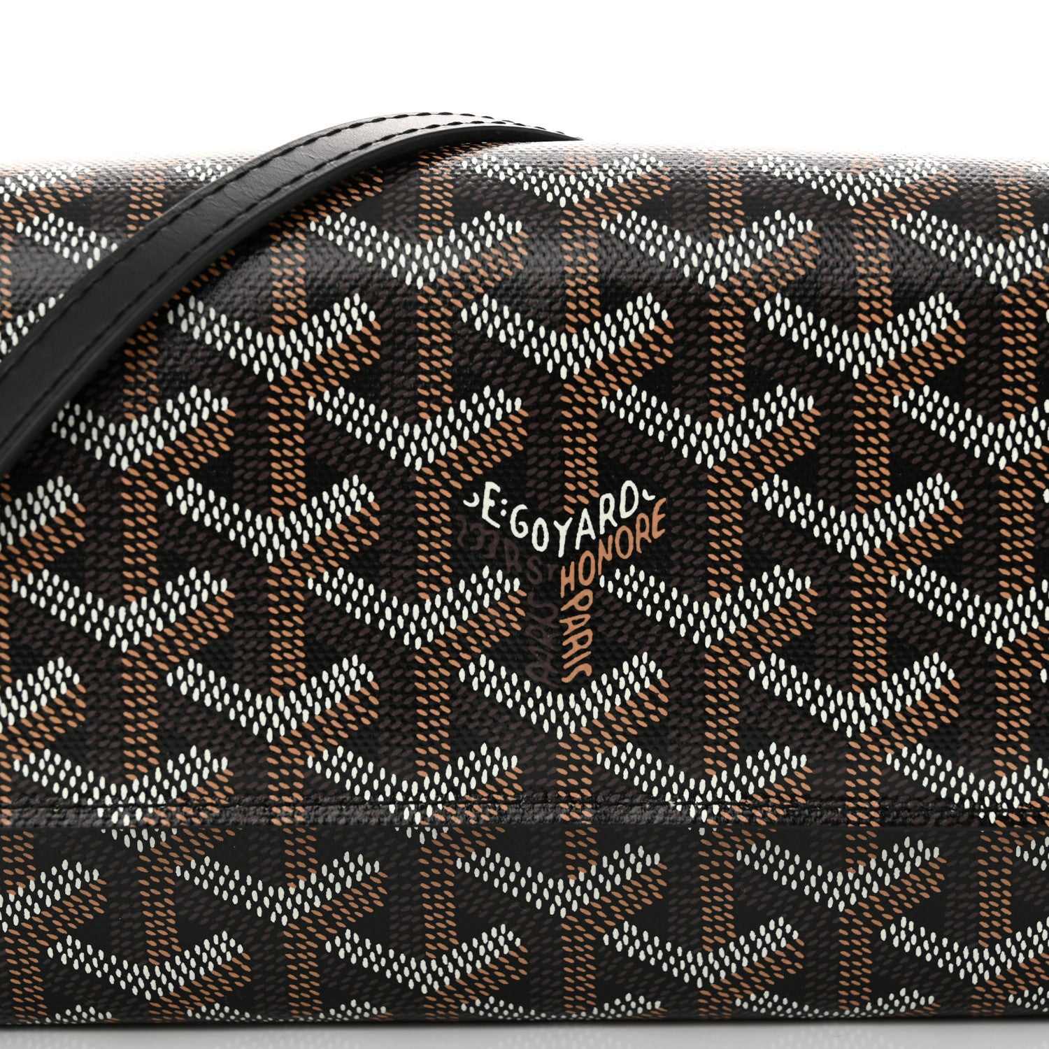 Goyard Goyardine Varenne Continental Wallet Black 8 of 10