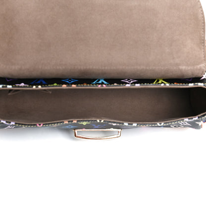 Louis Vuitton Monogram Multicolor Beverly MM Black 5 of 11