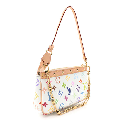 Louis Vuitton LV X TM Monogram Multicolor Pochette Accessories White 3 of 10