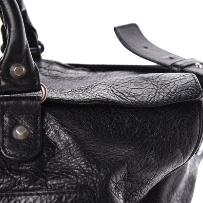 Balenciaga Agneau Classic Hardware S Squash Boston Black 12 of 18