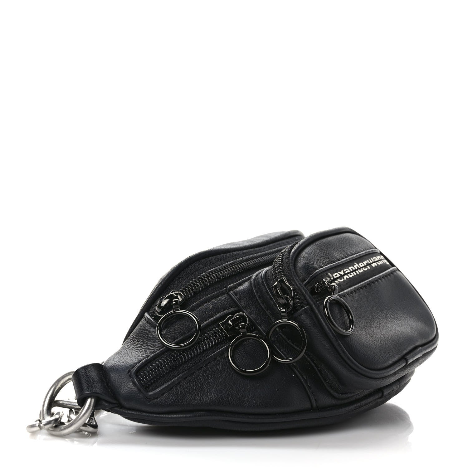 Alexander Wang Lambskin Attica Mini Belt Bag Black 4 of 8
