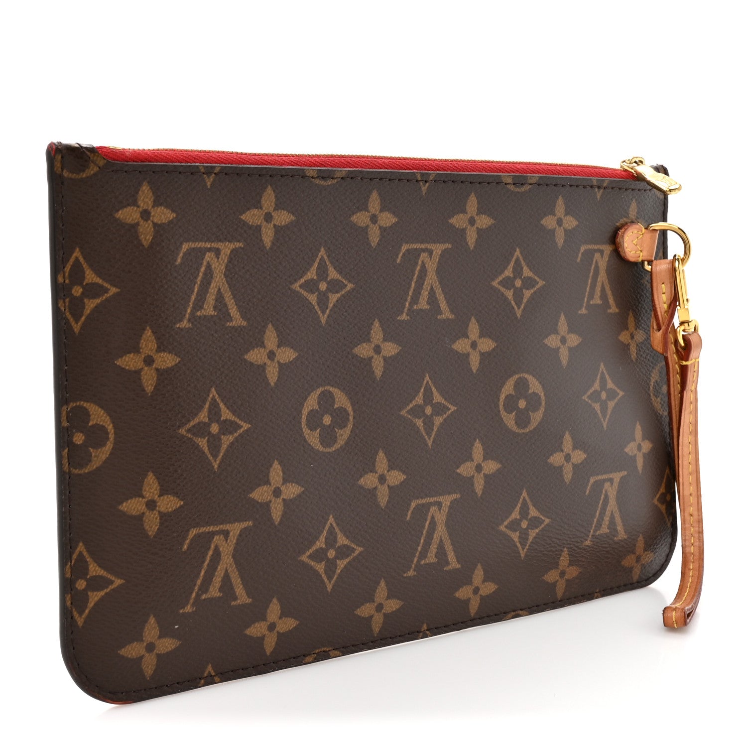 Louis Vuitton Monogram Neverfull MM GM Pochette Cherry 5 of 20