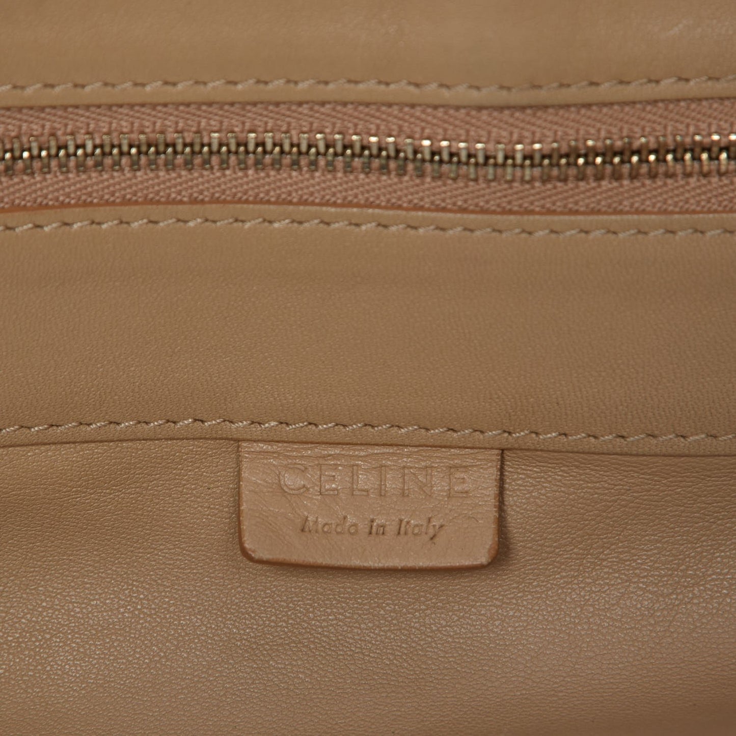 Lambskin Vertical Bi-Cabas Apricot Black