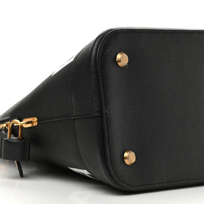 Balenciaga Signature Grained Calfskin Logo M Ville Top Handle Bag Black 8 of 14