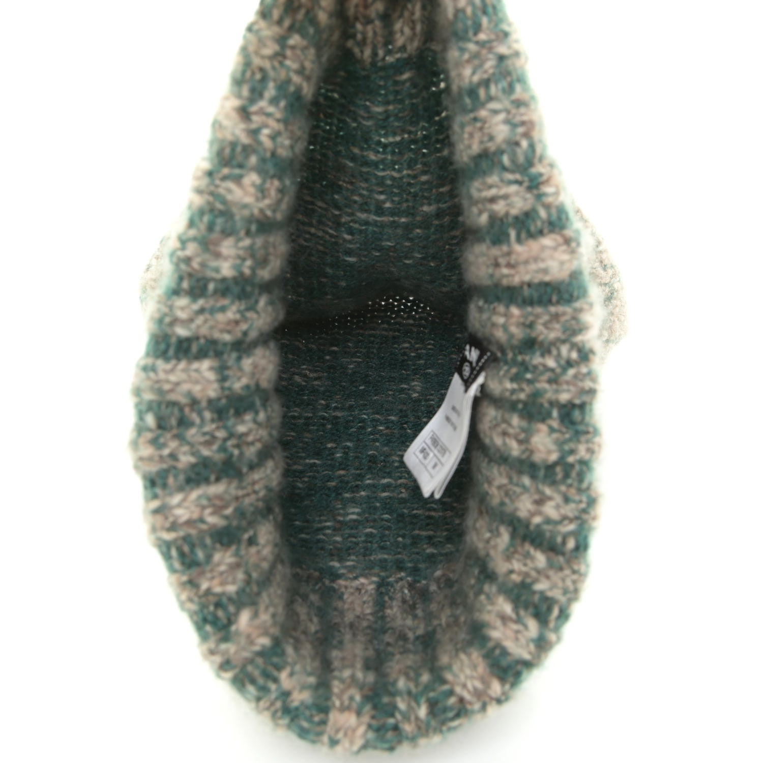 Chanel Cashmere CC Beanie Hat Blue 4 of 7