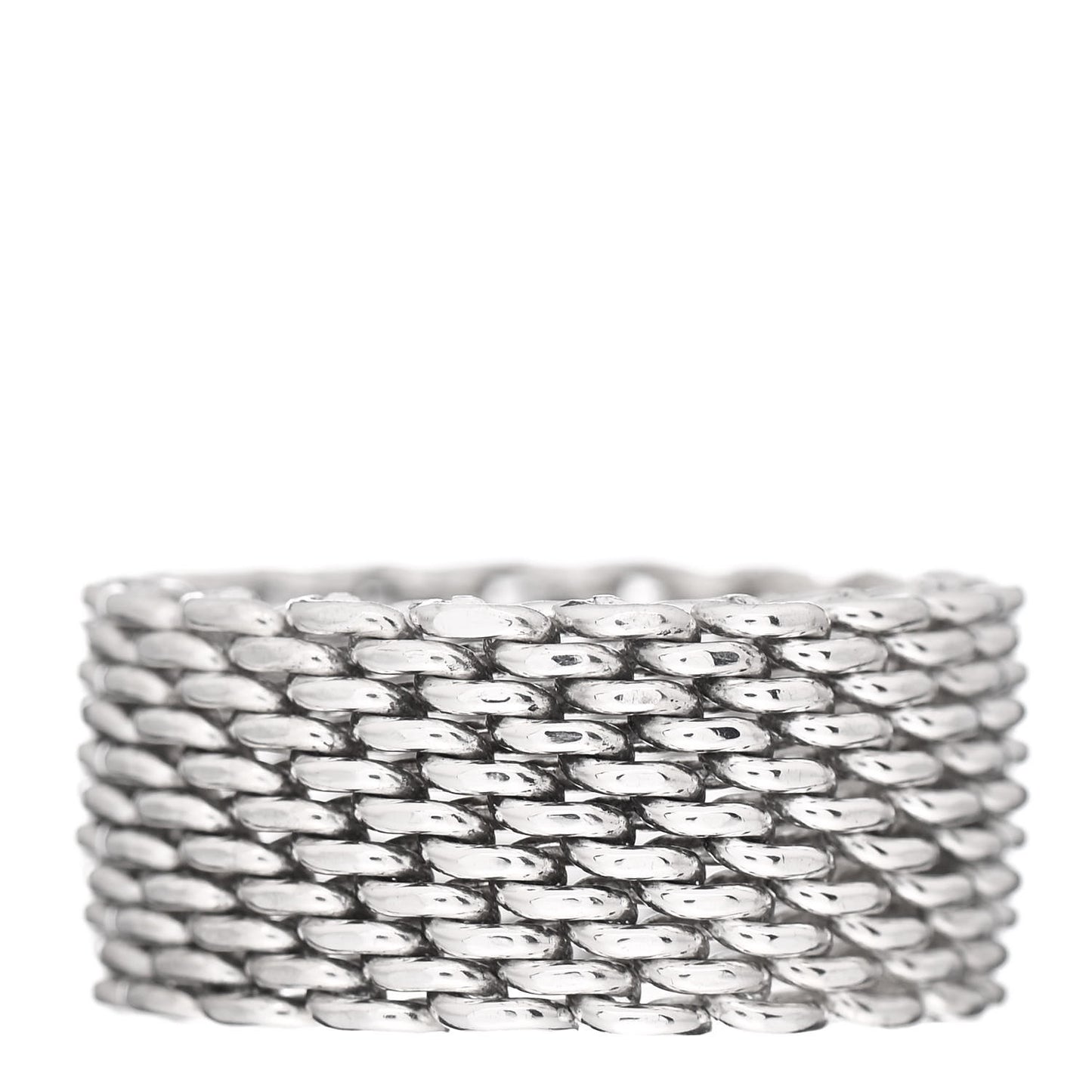 Sterling Silver Somerset Mesh Ring 49 5