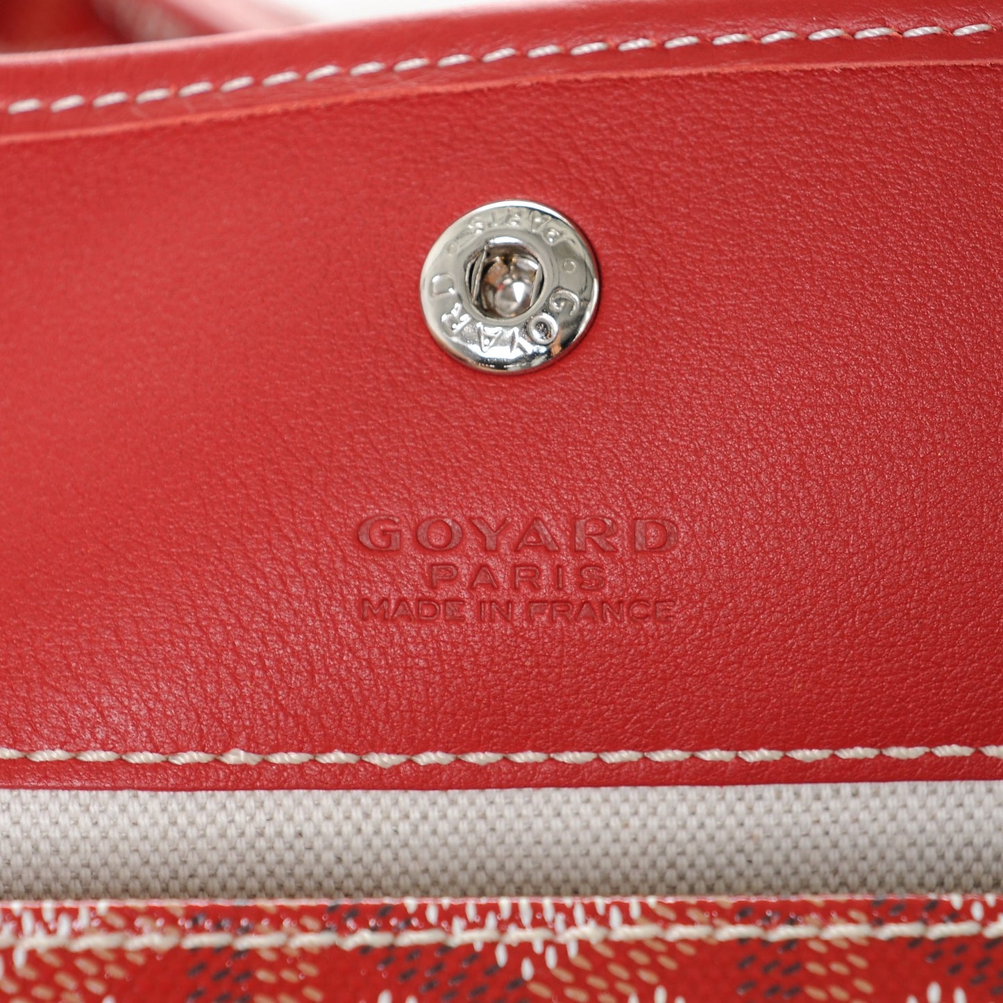 Goyardine Saint Louis GM Red