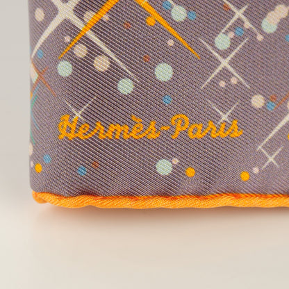 Hermes Silk Magic Kelly Scarf 90 Gris Perle Soleil 5 of 8