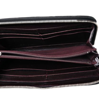 Chanel Caviar Quilted Medium Zip Around Wallet Black 5 of 25