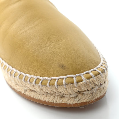 Bottega Veneta Nappa Intrecciato Slip On Espadrille 37 Yellow 9 of 12