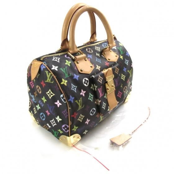 Monogram Multicolor Speedy 30 Black