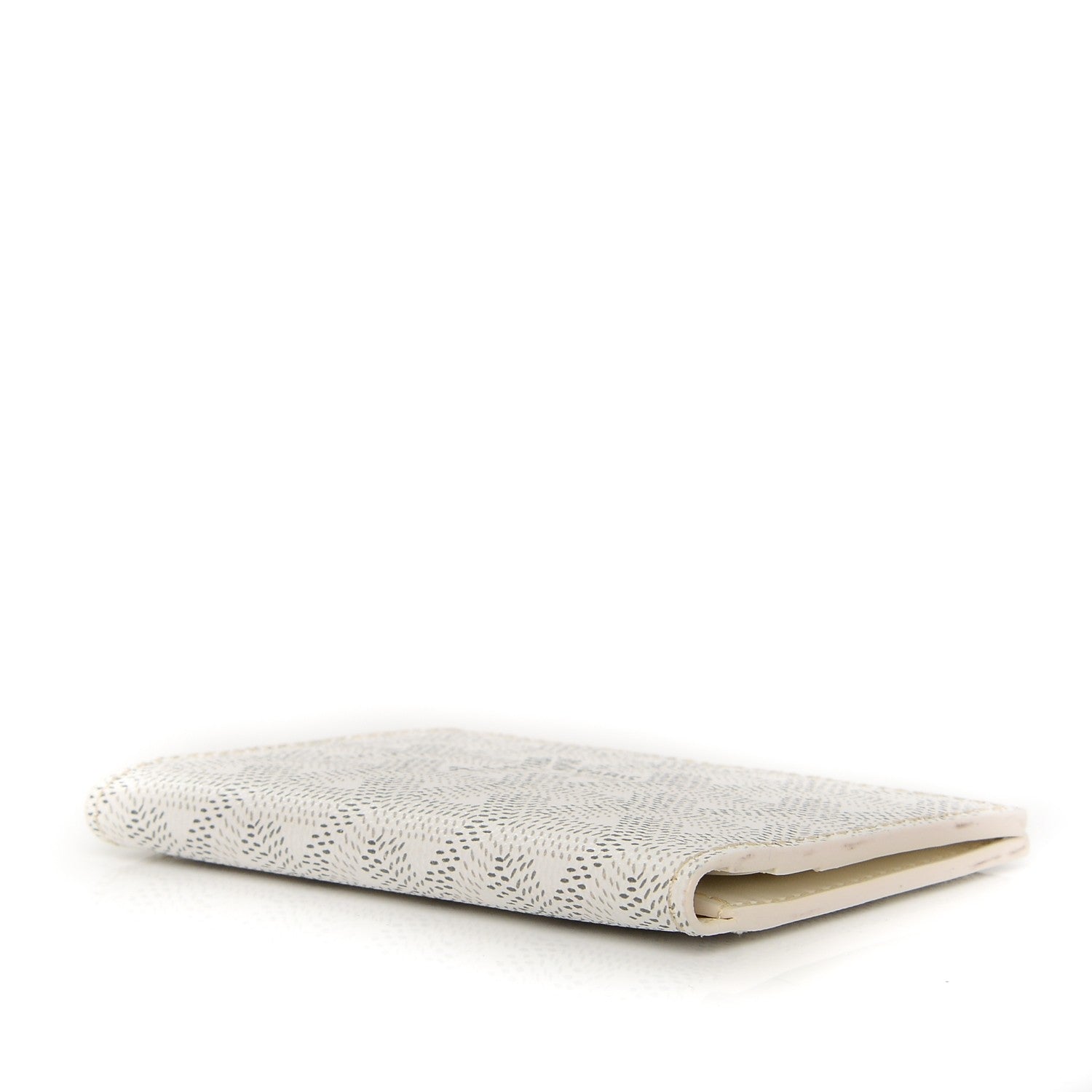 Goyard Goyardine Saint Marc Folding Card Case White 4 of 6