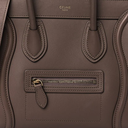 Celine Smooth Calfskin Nano Luggage Camel 8 of 10