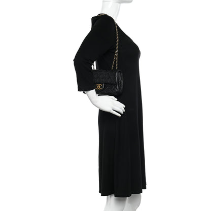 Chanel Lambskin Small Grocery By Chanel Flap Black 3 of 16