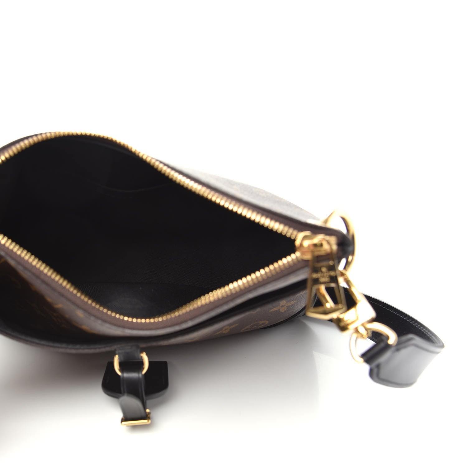 Louis Vuitton Monogram Odeon PM Black 5 of 10
