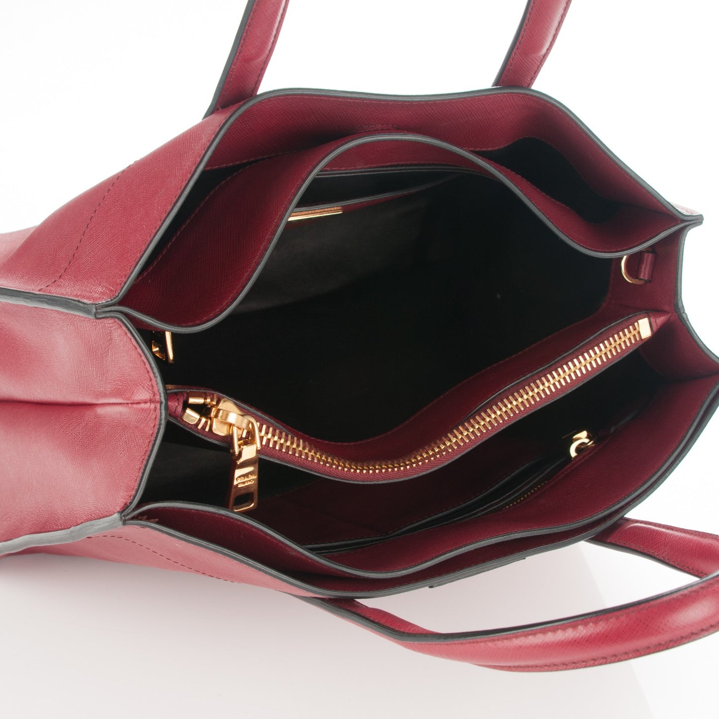 Saffiano Soft Tote Cherry
