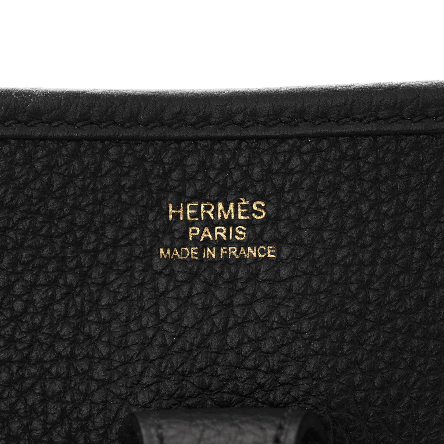 Hermes Taurillon Clemence Evelyne III PM Black 6 of 11