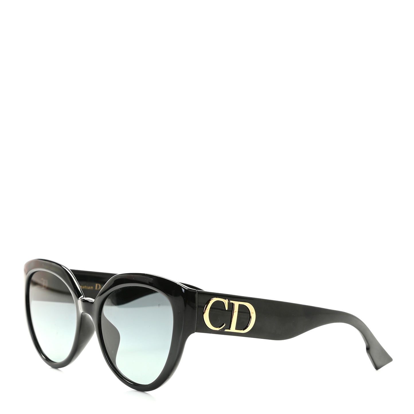 Acetate DDiorF Cat Eye Sunglasses Black