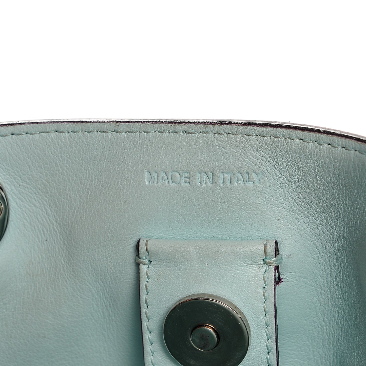 Smooth Calfskin Large Diorissimo Bag Navy Blue