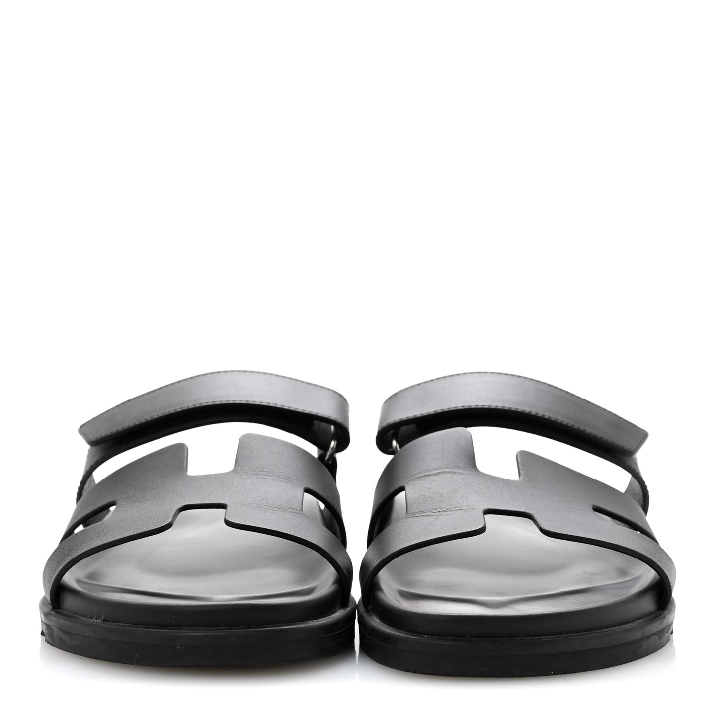 Calfskin Womens Chypre Sandals 41 Black