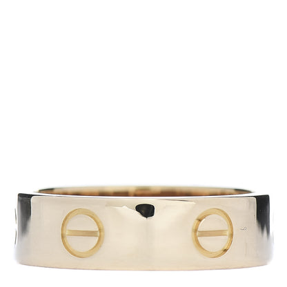 Cartier 18K Yellow Gold 5.5mm LOVE Ring 58 8.5 3 of 4