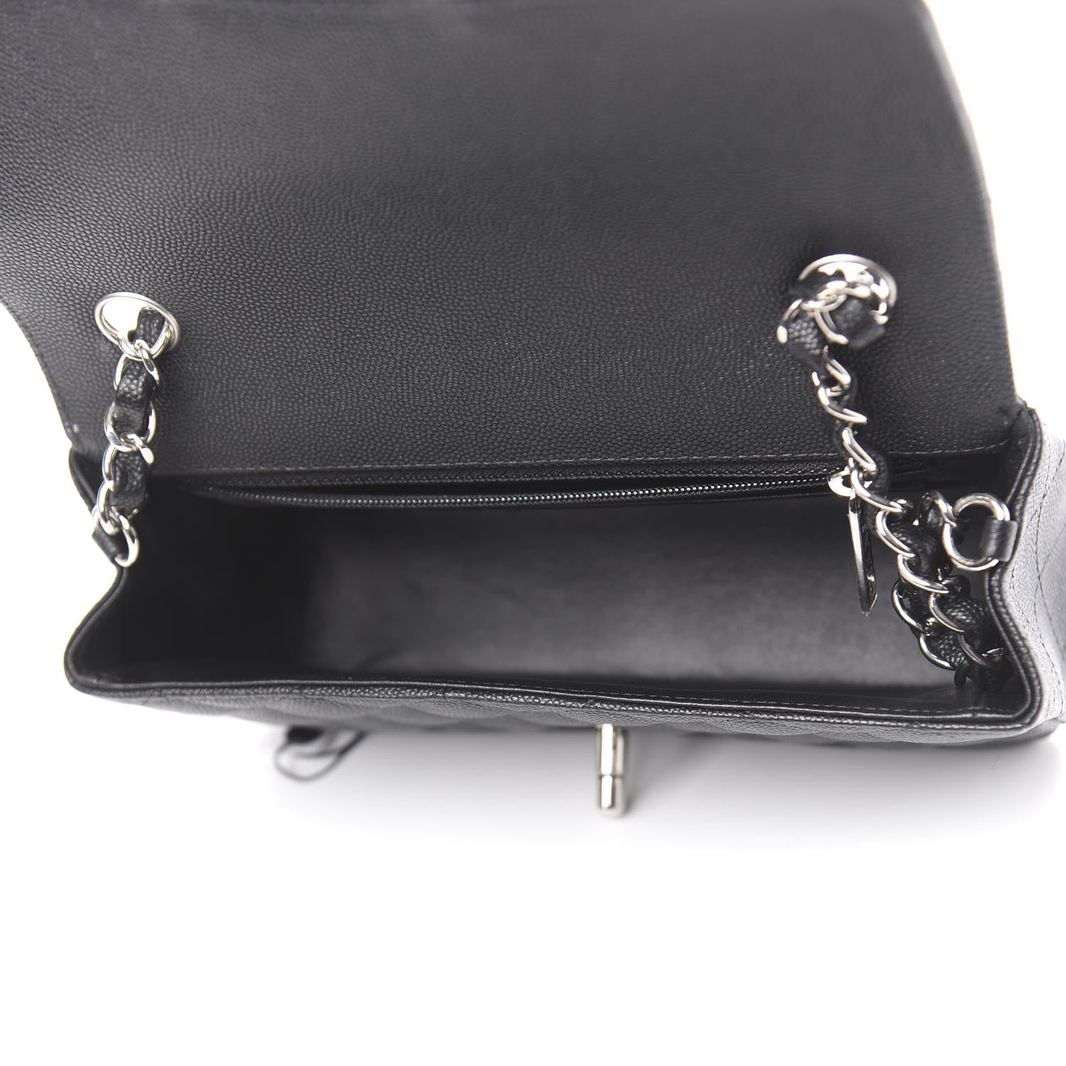 Chanel Caviar Quilted Mini Rectangular Flap Black 5 of 11