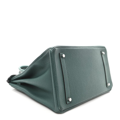 Hermes Togo BIRKIN 35 Malachite 4 of 11