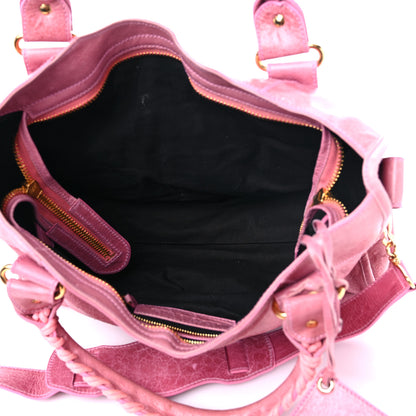 Balenciaga Agneau Giant 21 Gold Hardware City Framboise 4 of 22
