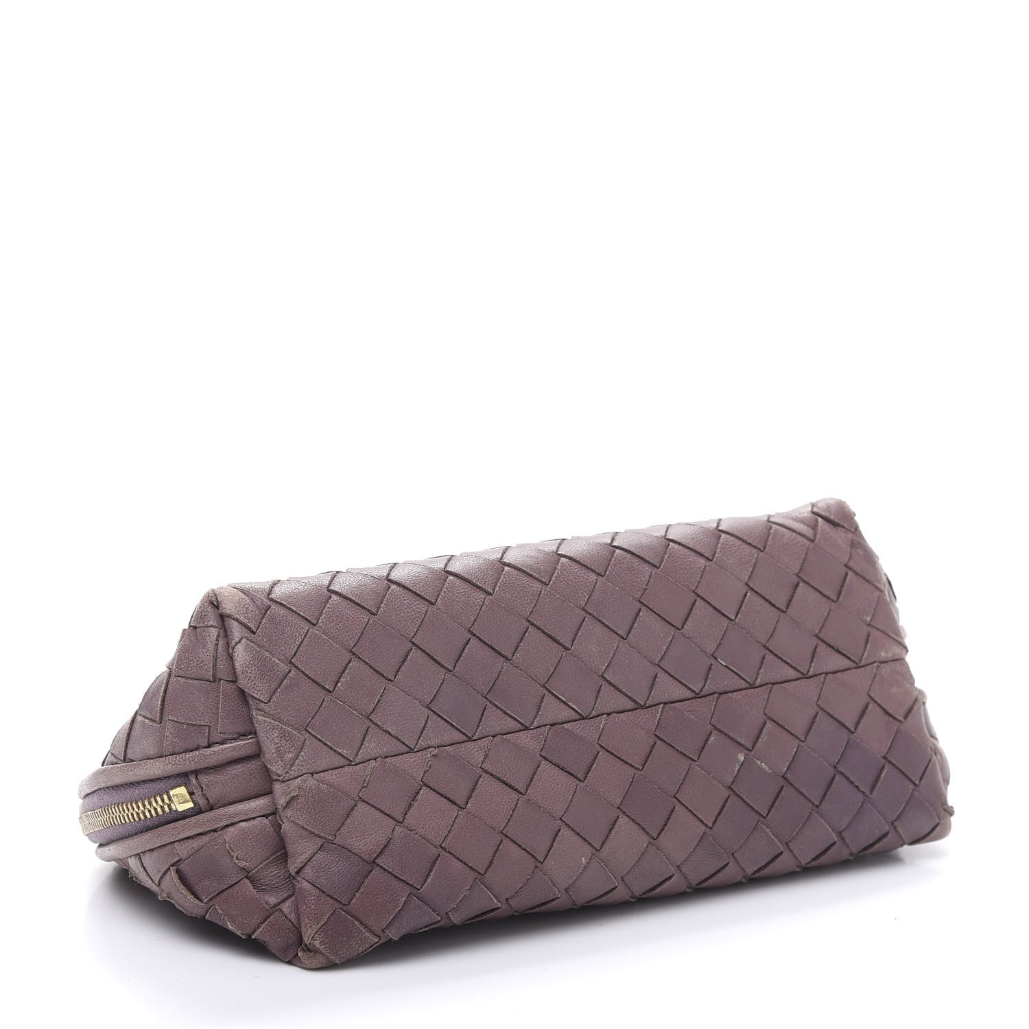 Bottega Veneta Nappa Intrecciato Cosmetic Case Lilac 4 of 12