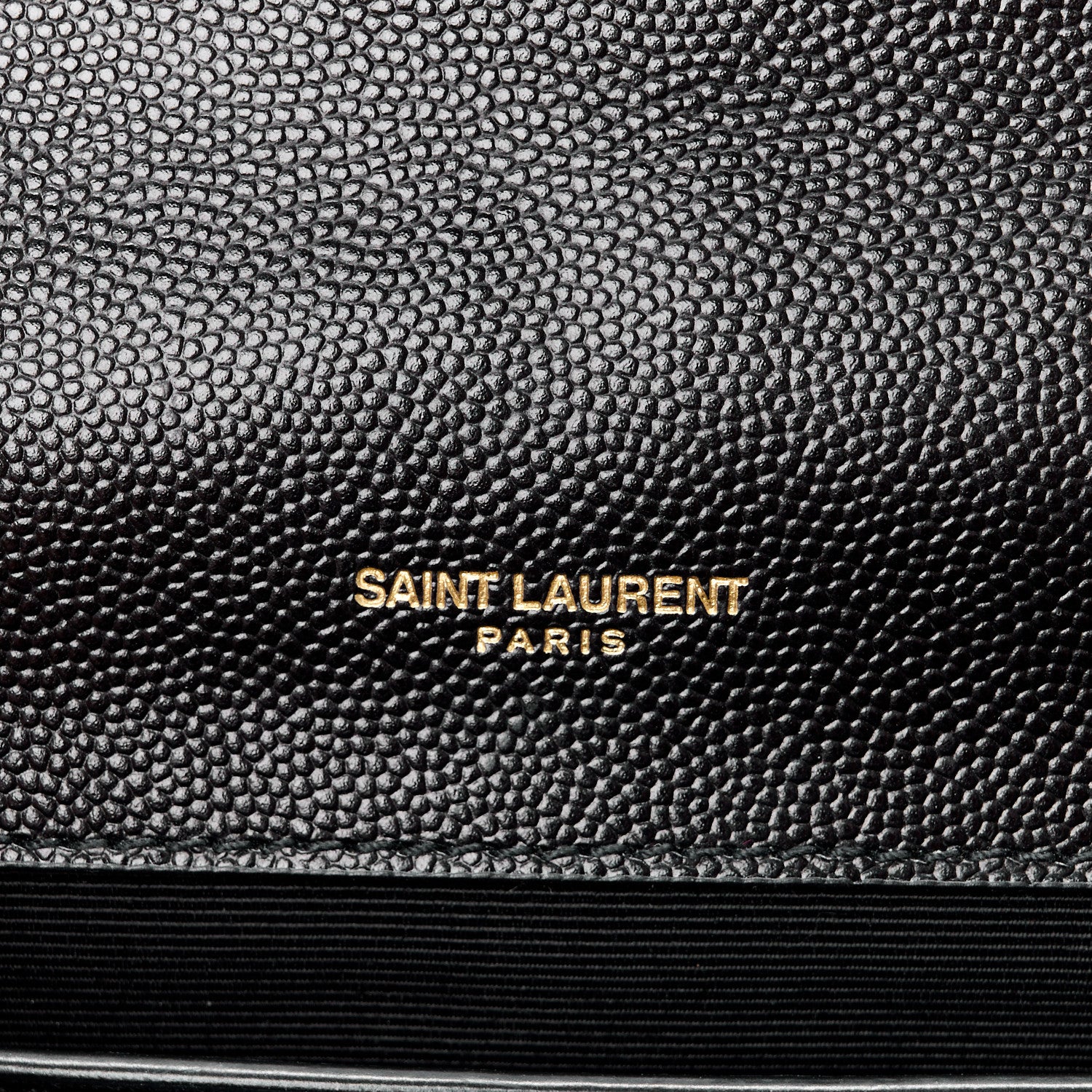 Saint Laurent SAINT LAURENT Grain De Poudre Textured Mixed Matelasse Triquilt Medium Monogram Satchel Black 6 of 13