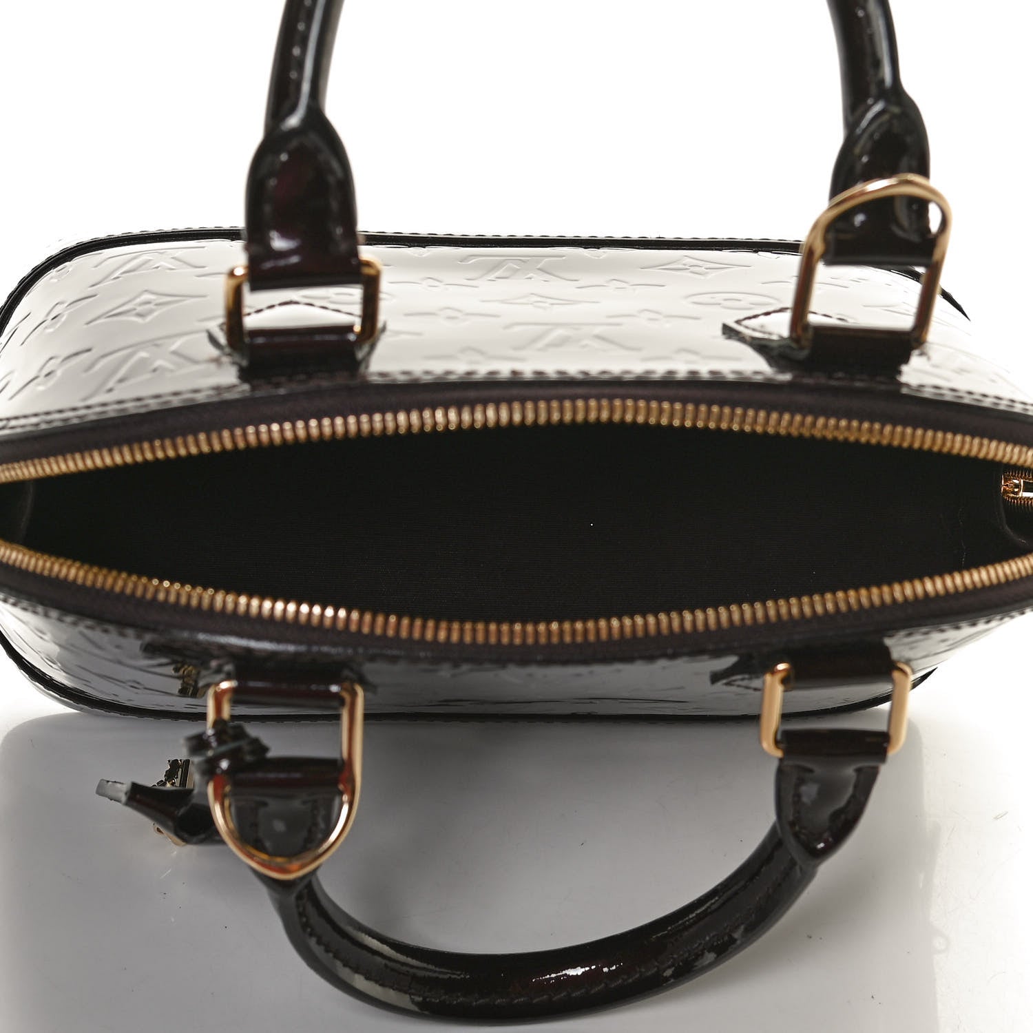 Louis Vuitton Vernis Alma BB Amarante 5 of 12