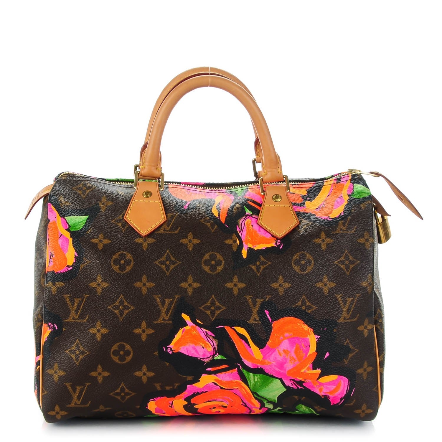 Louis Vuitton Monogram Roses Speedy 30 1 of 7