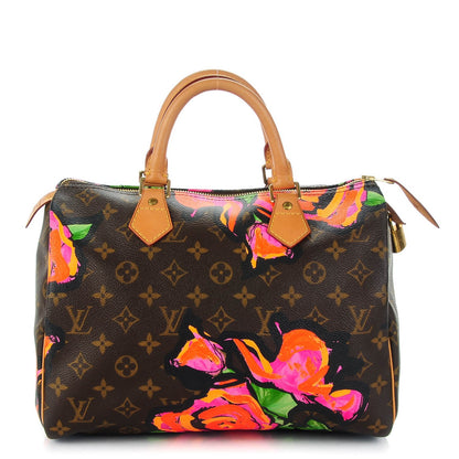 Louis Vuitton Monogram Roses Speedy 30 1 of 7