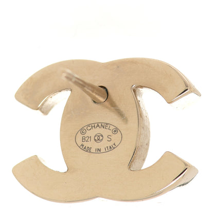 Chanel Metal CC Turnlock Earrings Gold 4 of 5