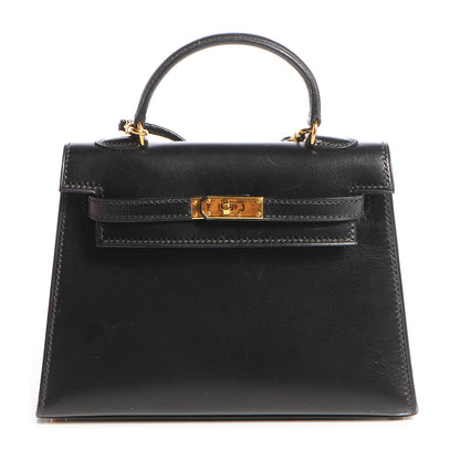 Hermes Box Mini Kelly 15 Black 1 of 19