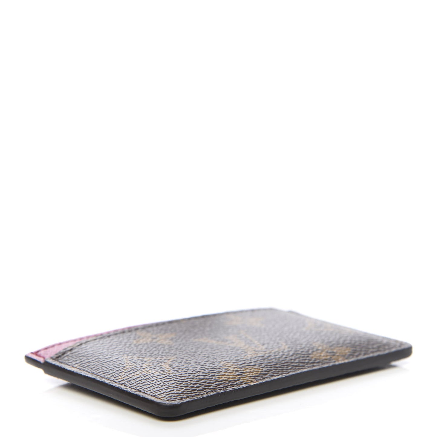Monogram Card Holder Fuchsia