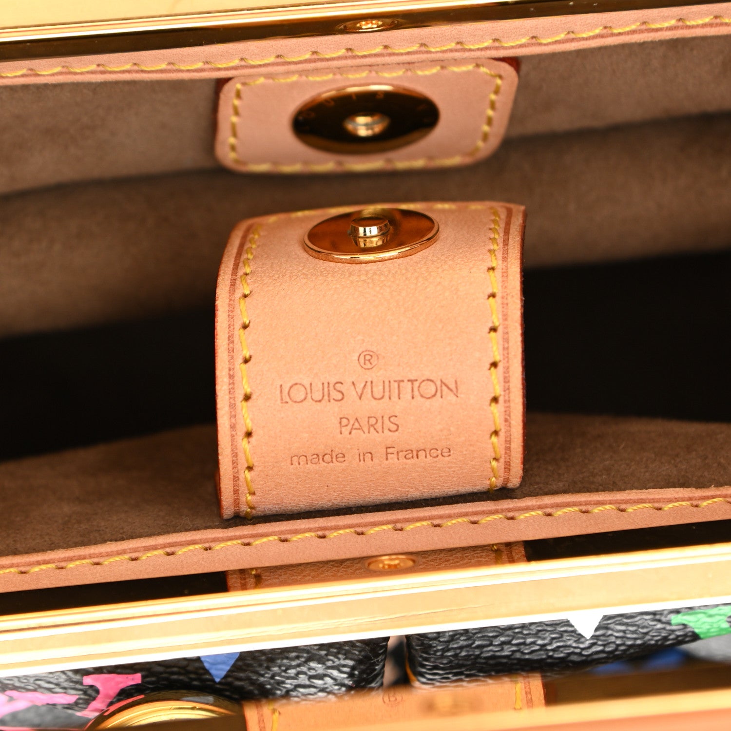 Louis Vuitton Monogram Multicolor Judy PM Black 6 of 11