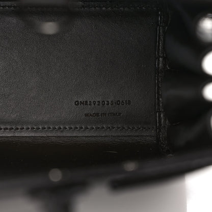 Saint Laurent Calfskin Crocodile Embossed Nano Sac De Jour Dark Brown 6 of 9