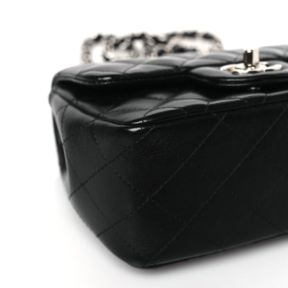 Chanel Lambskin Quilted Mini Square Flap Black 8 of 9