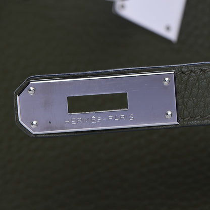 Hermes Togo Birkin 30 Vert Olive 19 of 31