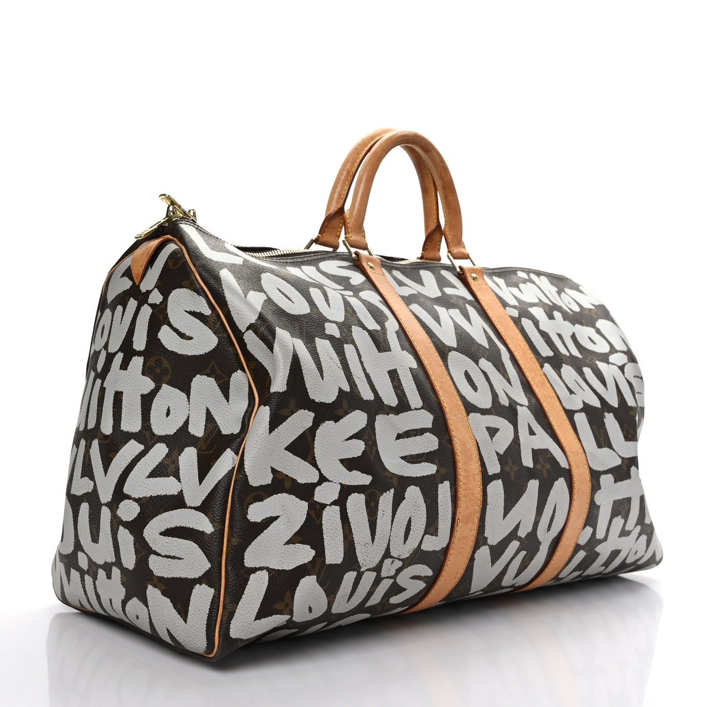 Graffiti Keepall 50 Silver