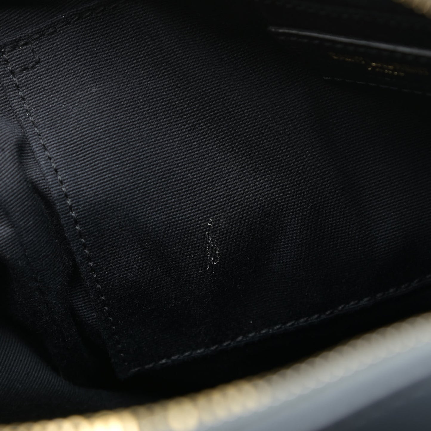 Calfskin Matelasse Monogram Lou Camera Bag Dark Smog