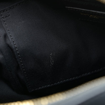 Saint Laurent Calfskin Matelasse Monogram Lou Camera Bag Dark Smog 11 of 12