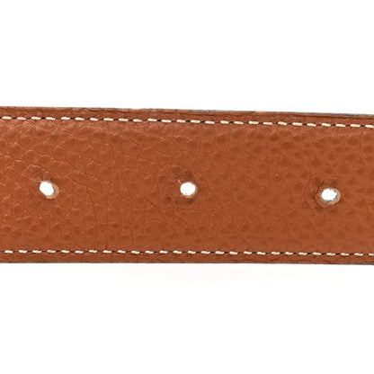 Hermes Box Togo 32mm H Belt 110 44 Black Gold 4 of 8